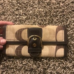 Coach wallet.